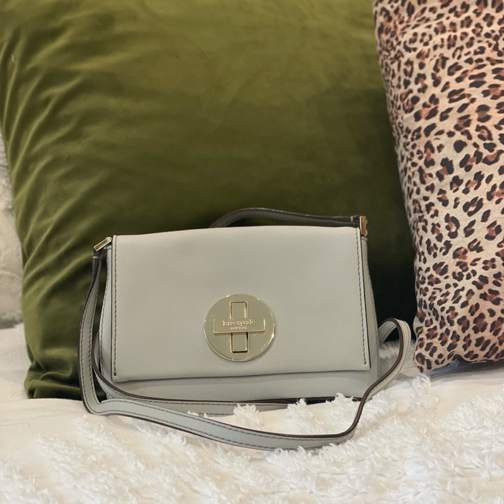 Grey Kate Spade Crossbody